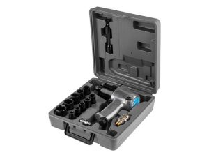 Пневмогайковерт 1/2″ DGM DTW-7012 с лубрикатором и головками