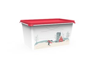 Емкость Christmas, 6 л, роза, BEROSSI