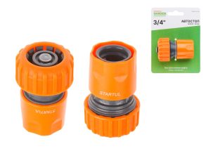Муфта быстросъемная 3/4″ с автостоп. STARTUL GARDEN (ST6011-5-3/4)