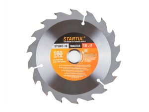 Диск пильный 160х20/16 мм 18 зуб. по дереву STARTUL
