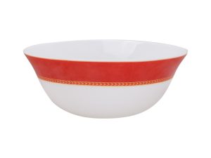 Салатник стеклокерамический, 205 мм, круглый, серия AMEERAH RED (Амира рэд), DIVA LA OPALA