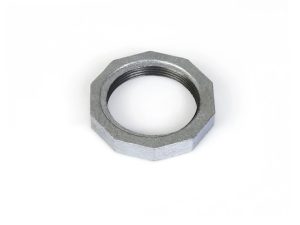 Контргайка 3/4″ чугун оцинк., (2 шт. инд. упак.),  AV Engineering