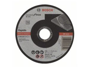 Круг отрезной 125х1.0×22.2 мм для нерж. стали Standart BOSCH