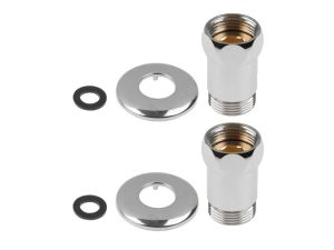 Американка прямая 1″ вн.-нар. ХРОМ, AV Engineering (2 шт. в уп.)