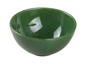Салатник керамический, 123 мм, круглый, серия Кютахья, зеленый, PERFECTO LINEA