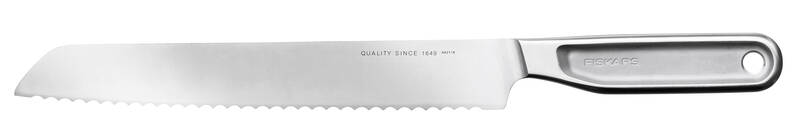 Нож для хлеба 22см цельнометаллический All Steel Fiskars
