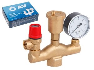 Группа безопасности котла 1″, AV Engineering