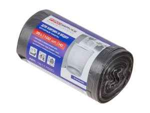 Пакеты для мусора Standard, 35 л, 100 шт, черные, PROservice