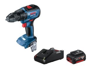 Аккум. дрель-шуруповерт BOSCH GSR 18V-50 в кор. + АКЦИЯ (аккумулятор + зарядное)