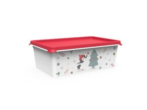 Емкость Christmas 4 л, роза, BEROSSI
