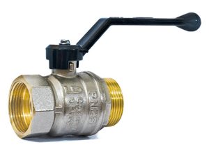 Кран шаровый 3/4″ нар.-вн. ручка PN40, LD