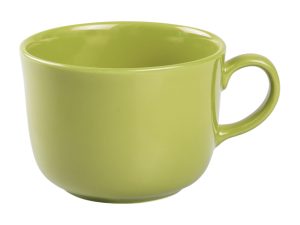 Кружка керамическая, 590 мл, серия Мерсин, оливковая, PERFECTO LINEA