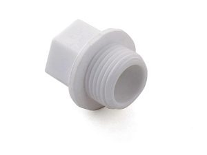 Заглушка резьбовая ПП 1″ PN25, бел. РТП