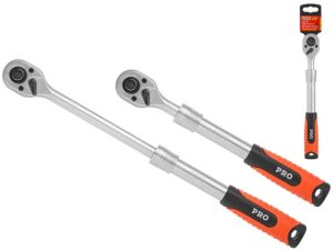 Трещотка 1/2″ 72зуб. 300-450мм телескоп. PRO STARTUL (PRO-47012)