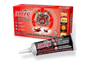 Гель от тараканов и муравьев «ДОХС» (туба) 75 г
