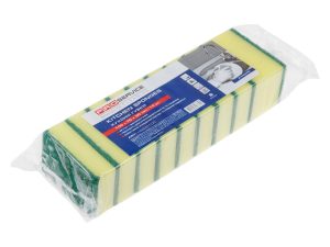 Губки кухонные Standard, 10 шт., 100х70х30 мм, PROservice