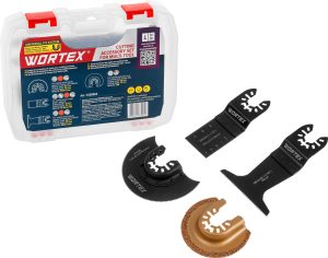 Набор аксессуаров для реноватора WORTEX 4 предмета в боксе (для резки)