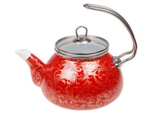 Чайник стальной эмалированный, 2.2 л, серия Страсть, PERFECTO LINEA