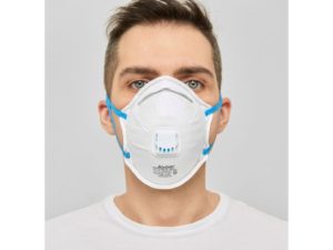Респиратор (полумаска) SAVEX 202V формов. с клап. FFP2 (до 12 ПДК) инд. уп.
