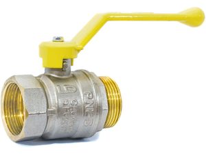 Кран шаровый 1/2″ нар.-вн. ручка (ГАЗ) PN40, LD