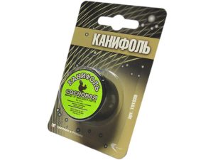 Канифоль «А» (20г) в блистере