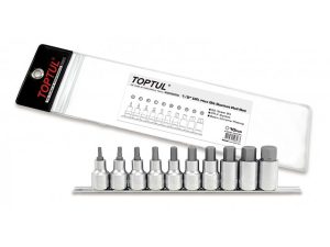 Набор бит 1/2″  10шт. TOPTUL