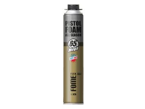 Пена монтажная профессиональная всесезонная FOME FLEX «Pistol Foam all season Mega 65L» (870мл)