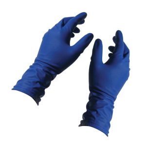 Перчатки латексные хозяйственные повыш. прочн. High Risk р. 9(L)