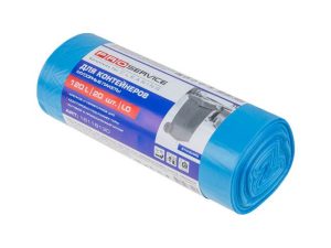 Пакеты для мусора Standard, 120 л, 20 шт, синие, PROservice