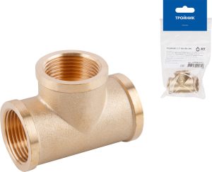 Тройник 1/2″ вн.-вн.-вн., AV Engineering (инд.упак.)