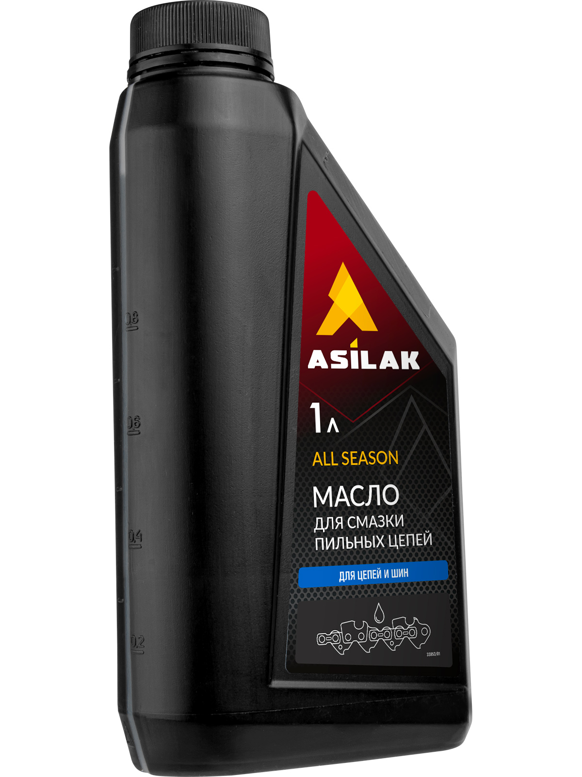 Масло для смазки пильных цепей ASILAK 1 л