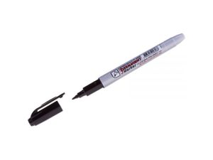 Маркер перманентный Crown «Multi Marker Super Slim» черный, пулевидный