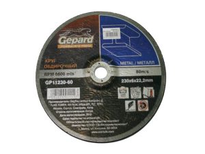 Круг обдирочный 115х6×22.2 мм для металла GEPARD