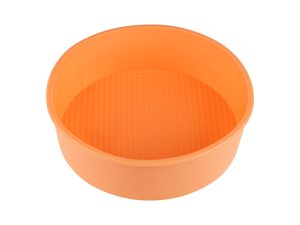 Форма для выпечки, силиконовая, круглая, 20 х 6 см, персиковая, PERFECTO LINEA