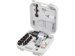 Пневмогайковерт 1/2″ ECO AIW-610 с лубрикатором и головками