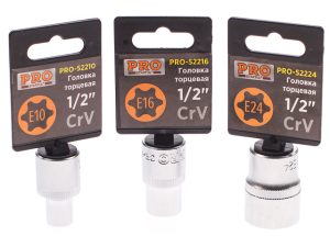 Головка «звездочка» 1/2″ Е18 PRO STARTUL (PRO-52218)