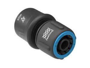 Муфта быстросъемная 1/2″-5/8″ c автостоп. FiberComp FISKARS