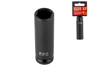 Головка ударная тонкост. 1/2″ 17мм 6гр. глубокая PRO STARTUL (PRO-32117)