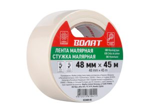 Лента малярная 48ммх45м ВОЛАТ