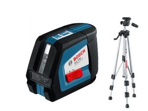 Нивелир лазерный BOSCH GLL 2-50 со штативом в кор.