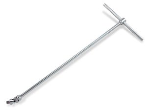 Вороток T-обр. c бегунком 450мм  и наконечником 3/8″ TOPTUL (CTLA1245)
