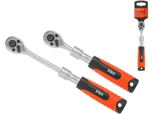 Трещотка 1/4″ 72зуб. 165-215мм телескоп. PRO STARTUL (PRO-47014)