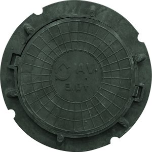Люк садовый А30 (30 кН) зеленый, AV Engineering