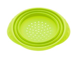 Дуршлаг, силиконовый, 18 х 8.5 см, зеленый, PERFECTO LINEA