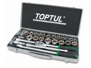 Набор головок 1/2″ 8-32мм 43предм. 6гр. метал.кейс (GCAD4303)