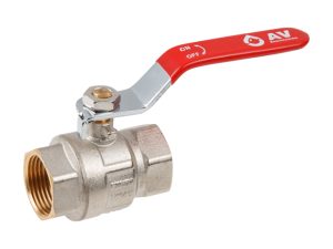 Кран шаровый 1″ вн.-вн. ручка PN40, AV Engineering