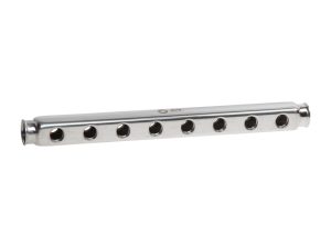 Коллектор 1/2″ х 8 вых. двухсторонний, AV Engineering