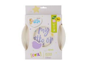 Тарелка детская Lettering, 450 мл, LITTLE ANGEL
