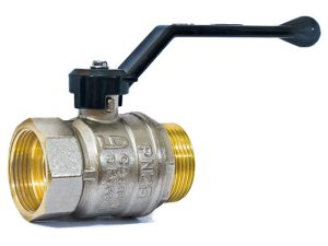 Кран шаровый 1″ нар.-вн. ручка PN40, LD