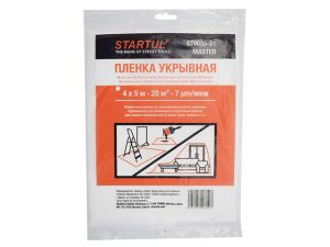 Пленка укрывная 4×5 м, 7 мкм STARTUL MASTER (ST9035-01)